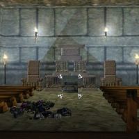 End Room with Altar and Runed Chest