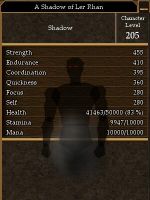 A Shadow of Ler Rhan in the Orphanage Wing.