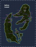 Map of Aphus Lassel