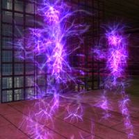 Lightning elementals inside the Amperehelion Vault