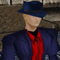 Dapper Suit and Crimped Hat