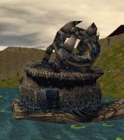 West Dam Structure with one the bell part chests.